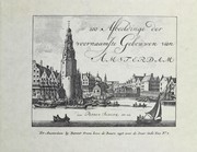 Cover of: 100 afbeeldinge der voornaamste gebouwen van Amsterdam