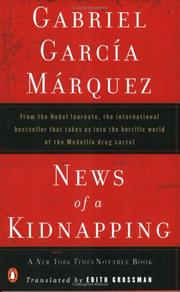 Cover of: News of a Kidnapping by Gabriel García Márquez