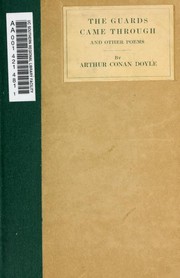 Cover of: The guards came through by Arthur Conan Doyle