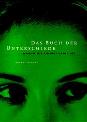 Cover of: Das Buch der Unterschiede: warum die Einheit keine ist