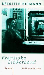 Cover of: Franziska Linkerhand by Brigitte Reimann