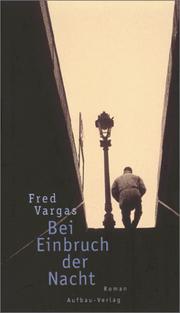 Cover of: Bei Einbruch der Nacht.