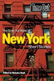 Cover of: The Time out book of New York short stories by edited by Nicholas Royle.