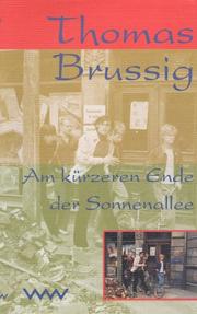Cover of: Am kürzeren Ende der Sonnenallee by Thomas Brussig