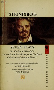 Cover of: Seven plays. by August Strindberg