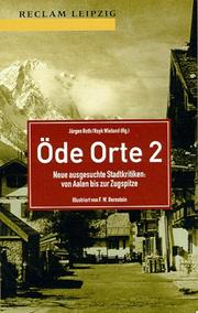 Cover of: Öde Orte 2.