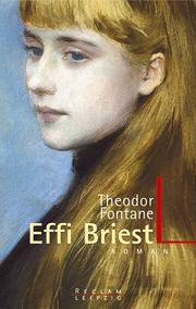 Cover of: Effi Briest. Roman. by Theodor Fontane