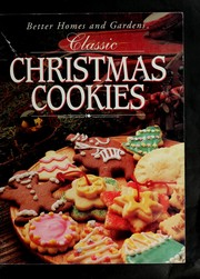 Cover of: Classic Christmas Cookies (Better Homes and Gardens)
