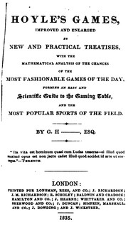 Cover of: Hoyle's Games, improved and enlarged by G. H--.