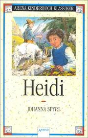 Cover of: Heidi. Heidis Lehr- und Wanderjahre. by 