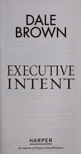 Image 0 of Executive Intent (Patrick McLanahan)