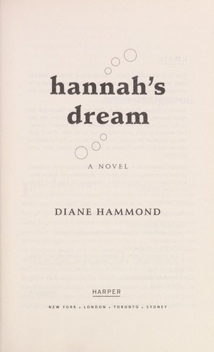 Image 0 of Hannah's Dream: A Novel