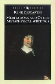 Meditations and other metaphysical writings