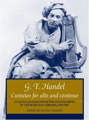 Cantatas for Alto and Continuo