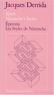 Spurs: Nietzsche's Styles/Eperons