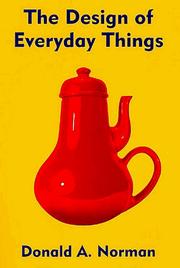 Book cover for Design of Everyday Things by Donald A. Norman