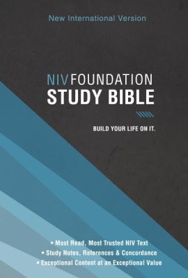 Image 0 of NIV, Foundation Study Bible, Hardcover, Red Letter