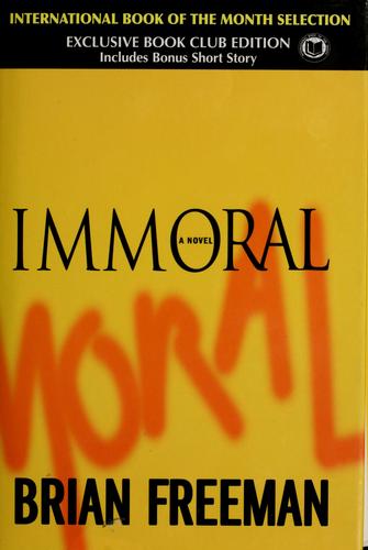 Image 0 of Immoral (Jonathan Stride)