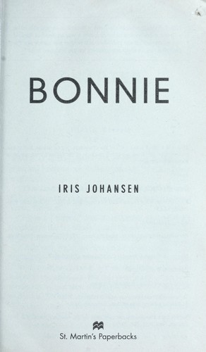 Image 0 of Bonnie: A Novel (Eve Duncan, 14)