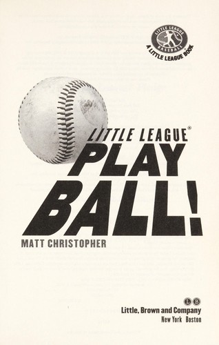 Image 0 of Play Ball! (Little League, 1)
