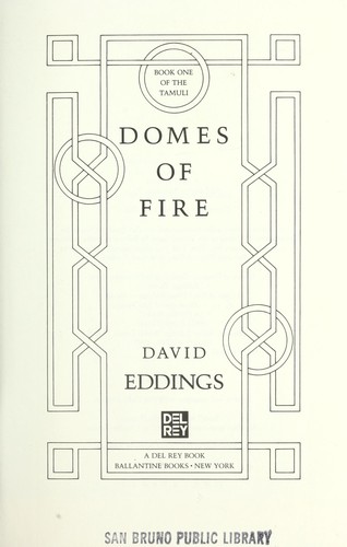 Image 0 of Domes of Fire (Book One of the Tamuli)