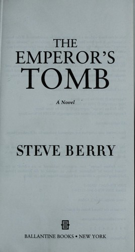 Image 0 of The Emperor's Tomb (with bonus short story The Balkan Escape): A Novel (Cotton M