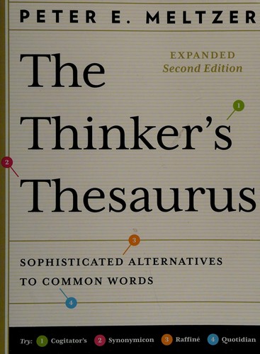 Image 0 of The Thinker's Thesaurus: Sophisticated Alternatives to Common Words (Expanded Se