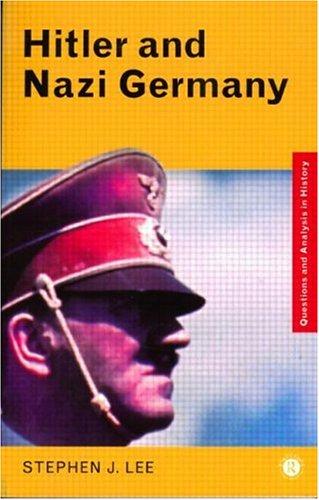 Book cover of Hitler and Nazi Germany