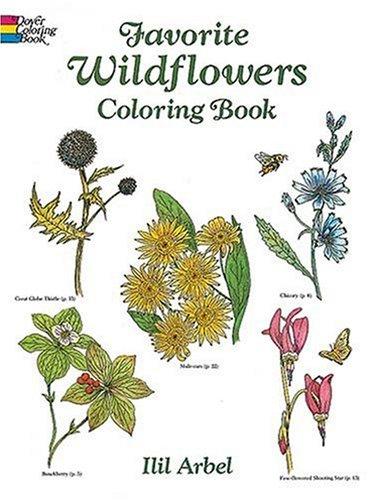 Favorite Wildflowers Coloring Book (Dover Nature Coloring Book)