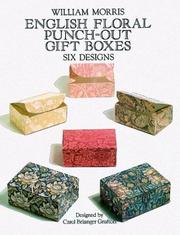 English Floral Punch-Out Gift Boxes