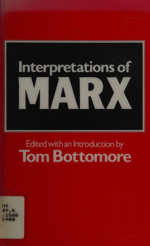 Book cover of Interpretations of Marx