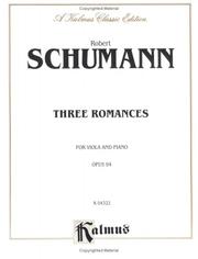 Three Romances, Op. 94