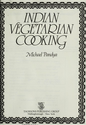 Indian vegetarian cooking
