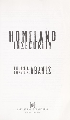 Image 0 of Homeland Insecurity: A Novel