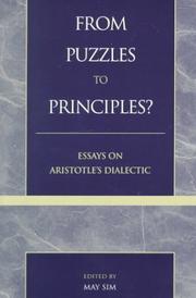 From puzzles to principles?