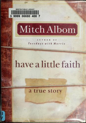 Image 0 of Have a Little Faith: A True Story