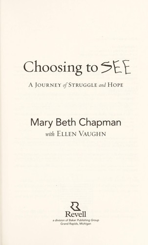 Choosing to SEE: A Journey of Struggle and Hope
