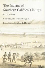 The Indians of southern California in 1852