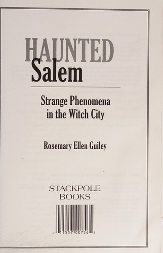 Haunted Salem: Strange Phenomena in the Witch City (Haunted Series)