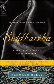 Cover of Siddhartha