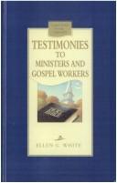 Testimonies to ministers and gospel workers