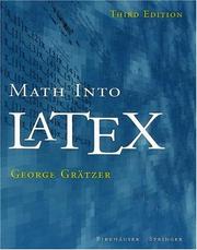 Math into LaTeX - University of Ottawa