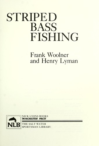 Image 0 of Striped Bass Fishing (The Salt water sportsman library)