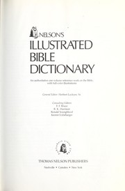 Nelson's illustrated Bible Dictionary