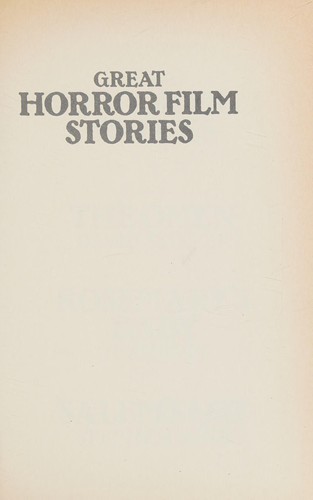 Image 0 of Great Horror Film Stories