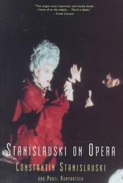 Stanislavski On Opera