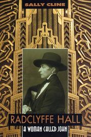 book cover for Radclyffe Hall :a woman called John