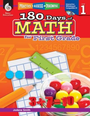 Image 0 of 180 Days of Math: Grade 1 - Daily Math Practice Workbook for Classroom and Home,