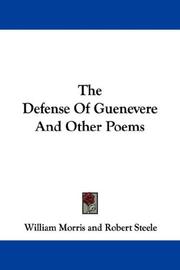 The Defense Of Guenevere And Other Poems