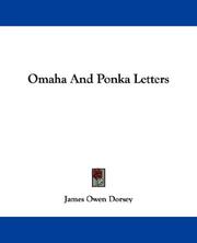 Omaha and Ponka letters